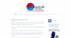 Desktop Screenshot of glenridge-taekwondo.com